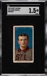 1909-1911 T206 White Border Rube Waddell Portrait SGC FAIR 1.5