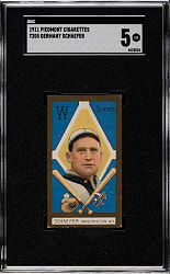 1911 T205 Gold Border Germany Schaefer SGC EX 5