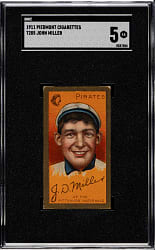 1911 T205 Gold Border John Miller SGC EX 5