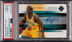 2005-2006 Upper Deck Ultimate Collection Ultimate Signatures Basketball #US-CP Chris Paul PSA GEM MINT 10