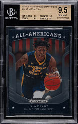 2019-2020 Panini Prizm Draft Picks Basketball #44 Ja Morant Rookie BGS GEM MINT 9.5