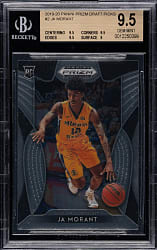 2019-2020 Panini Prizm Draft Picks Basketball #2 Ja Morant Rookie BGS GEM MINT 9.5