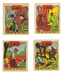1936 R13-2 "American G-Men" Second Series Complete Set (48)