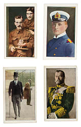 1914-1915 T121 Sweet Caporal "World War I Scenes" Near-Complete Set (247/250)