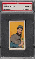 1909-1911 T206 White Border Wilbur Goode PSA VG-EX 4