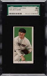1909-1911 T206 White Border Jack Quinn SGC EX/NM 80