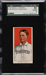 1909-1911 T206 White Border Moose Grimshaw SGC EX/NM 80