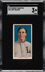 1909-1911 T206 White Border Jake Thielman SGC VG 3