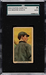 1914 T213 Coupon Cigarettes (Type 2) Wildfire Schulte SGC Authentic
