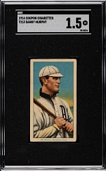 1914 T213 Coupon Cigarettes (Type 2) Danny Murphy SGC FAIR 1.5