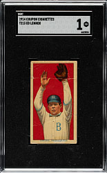 1914 T213 Coupon Cigarettes (Type 2) Ed Lennox SGC POOR 1