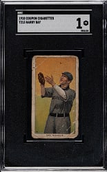 1910 T213 Coupon Cigarettes (Type 1) Harry Bay Southern Leaguer SGC POOR 1