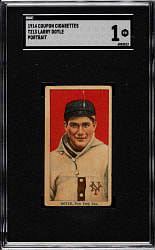 1914 T213 Coupon Cigarettes (Type 2) Larry Doyle Portrait SGC POOR 1