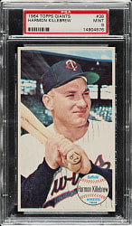 1964 Giants Topps #38 Harmon Killebrew PSA MINT 9