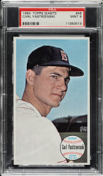 1964 Topps Giants #48 Carl Yastrzemski PSA MINT 9
