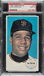1964 Topps Giants #37 Juan Marichal PSA MINT 9