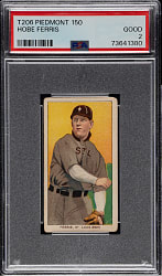 1909-1911 T206 White Border Hobe Ferris PSA GOOD 2