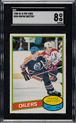 1980-1981 O-Pee-Chee Hockey #250 Wayne Gretzky SGC NM/MT 8