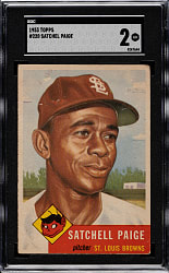 1953 Topps #220 Satchel Paige SGC GOOD 2
