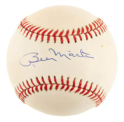 Billy Martin Single-Signed Baseball - JSA