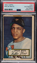 1952 Topps #261 Willie Mays PSA Authentic