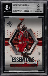 2004-2005 Upper Deck SP Authentic Basketball #94 Michael Jordan 936/2,999 BGS MINT 9