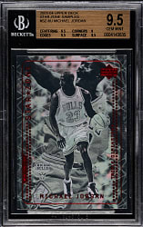 2003-2004 Upper Deck All-Star Game Star Zone Sample Basketball #SZ-MJ Michael Jordan BGS GEM MINT 9.5