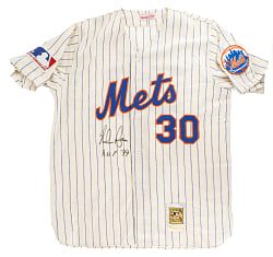 Nolan Ryan Signed New York Mets Jersey with "H.O.F. '99" Inscription - JSA