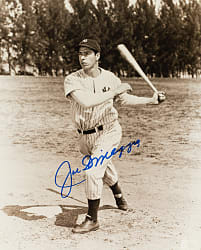 Joe DiMaggio Signed Photograph - JSA