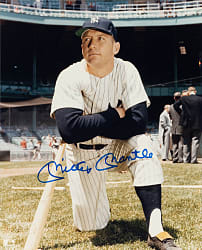 Mickey Mantle Signed Photograph - JSA