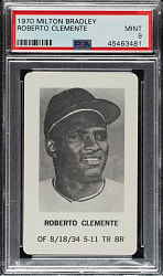 1970 Milton Bradley Roberto Clemente PSA MINT 9