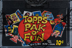 1969 Topps "Pak O' Fun" Unopened Wax Pack - BBCE