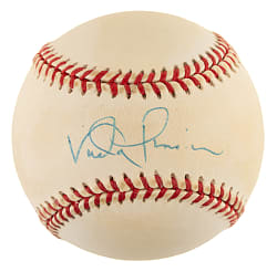 Vada Pinson Single-Signed Baseball - JSA