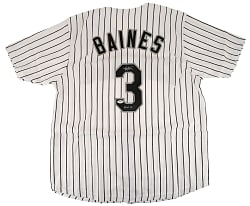 Harold Baines Signed Chicago White Sox Jersey with "HOF 19" Inscription - JSA