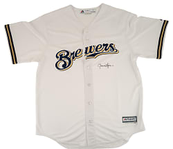 Rollie Fingers Signed Milwaukee Brewers Jersey - JSA