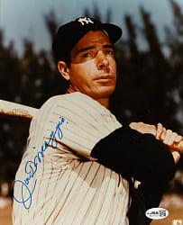 Joe DiMaggio Signed Photograph - JSA