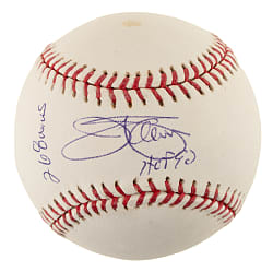 Jim Palmer Single-Signed Baseball with "HOF 90" and "268 Wins" Inscriptions - JSA