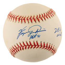 Fergie Jenkins Single-Signed Baseball with "HOF 91" and "284 Wins" Inscriptions - JSA