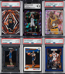 2014 to 2023 Panini Prizm, Select, and Phoenix Basketball PSA- and CGC-Graded Collection (17) Including Kevin Durant, Chet Holmgren, and Kareem Abdul-Jabbar