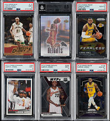 2003 to 2019 Panini and Upper Deck Basketball LeBron James PSA- and BGS-Graded Collection (10)