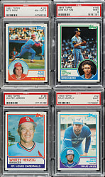1983 Topps PSA-Graded Collection (11) Including Pete Rose and Don Sutton
