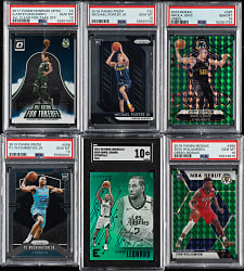 2017 to 2023 Panini Prizm, Donruss Optic, and Panini Hoops Basketball PSA and SGC GEM MINT 10 Collection (18) Including Zion Williamson, Nikola Jokic. and Michael Porter Jr.