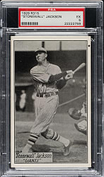 1929 R315 "Portraits and Action" Stonewall Jackson PSA EX 5