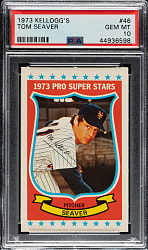 1973 Kellogg's #46 Tom Seaver PSA GEM MINT 10