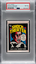 1975 Topps Test "Shock Theater" Unopened Wax Pack PSA NM-MT 8