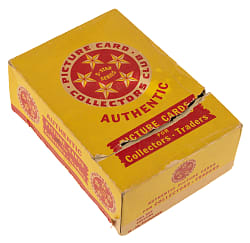 1953 Bowman "TV & Radio Stars" and "Power For Peace" Display Box