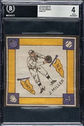 1914 B18 Blankets Dots Miller Yellow Paths BGS VG-EX 4