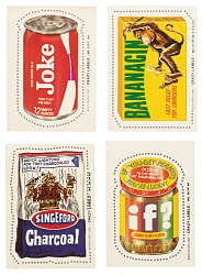 1979 Fleer "Crazy Labels" Complete Set (64)