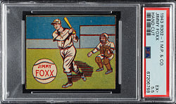 1943 R302-1 M. P. & Co. Jimmy Foxx PSA EX+ 5.5