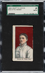 1909 E92 Croft's Cocoa Otto Knabe SGC Authentic